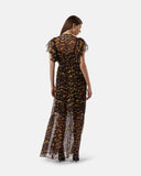 Long leopard dress - Silvian Heach