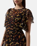 Long leopard dress - Silvian Heach