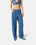 High-waisted straight leg jeans - Silvian Heach