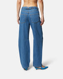 High-waisted straight leg jeans - Silvian Heach