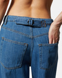 High-waisted straight leg jeans - Silvian Heach