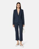 High-waisted cropped trousers - Silvian Heach