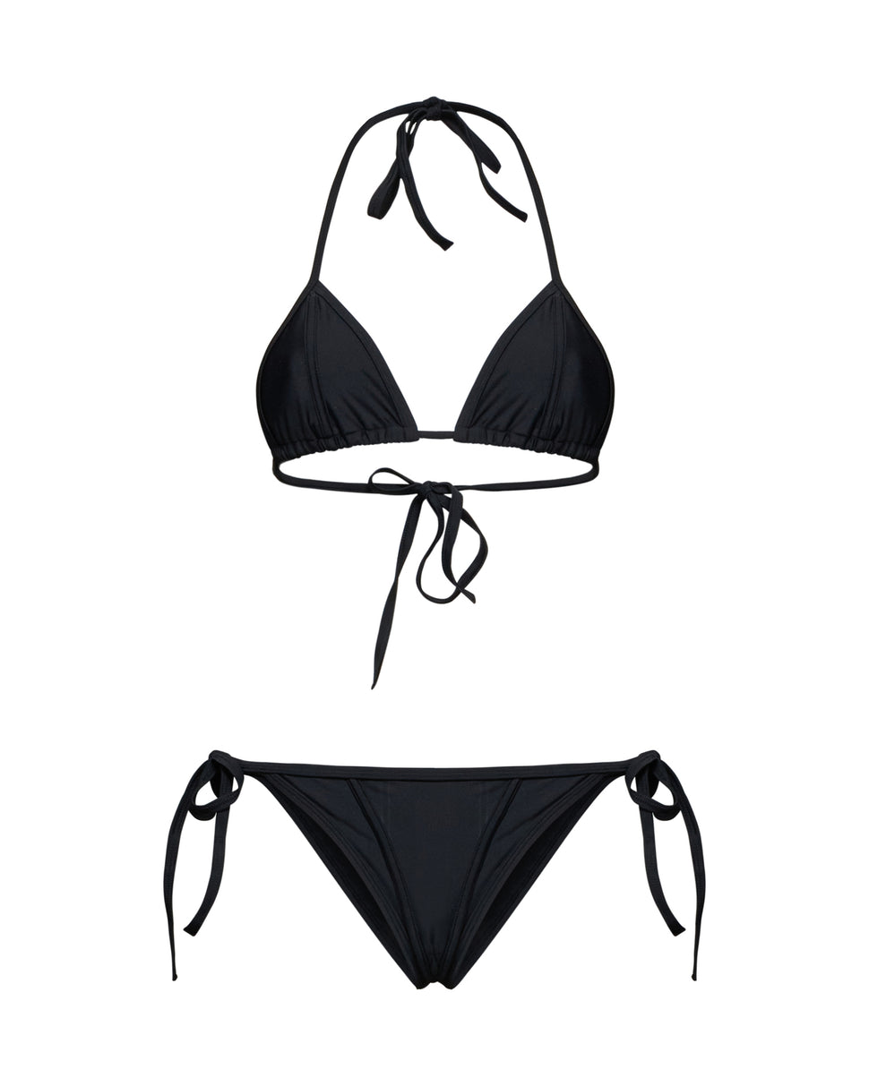 Women's Triangle Bikini with Adjustable Straps - Silvian Heach x Pompea - Silvian Heach