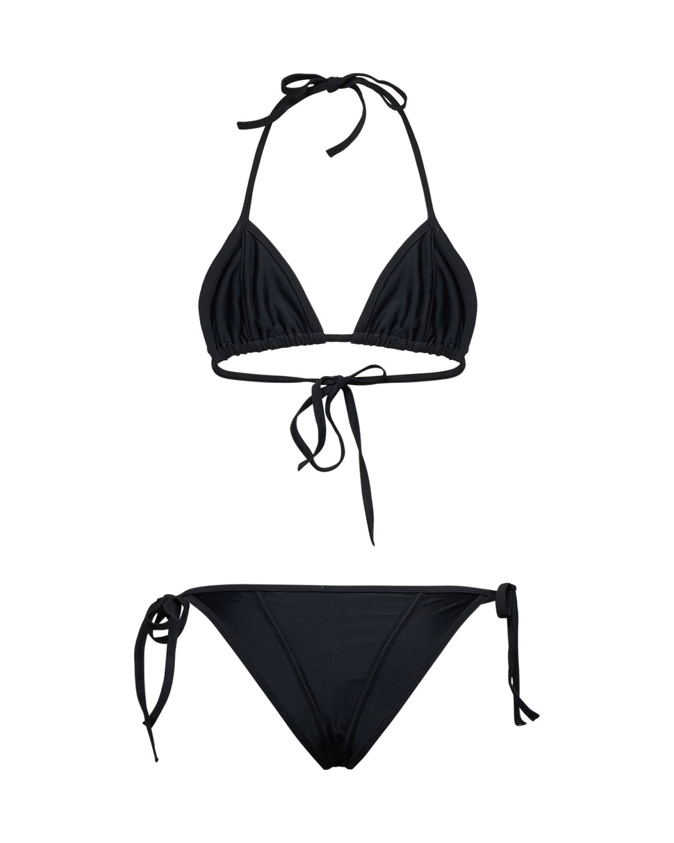 Women's Triangle Bikini with Adjustable Straps - Silvian Heach x Pompea - Silvian Heach