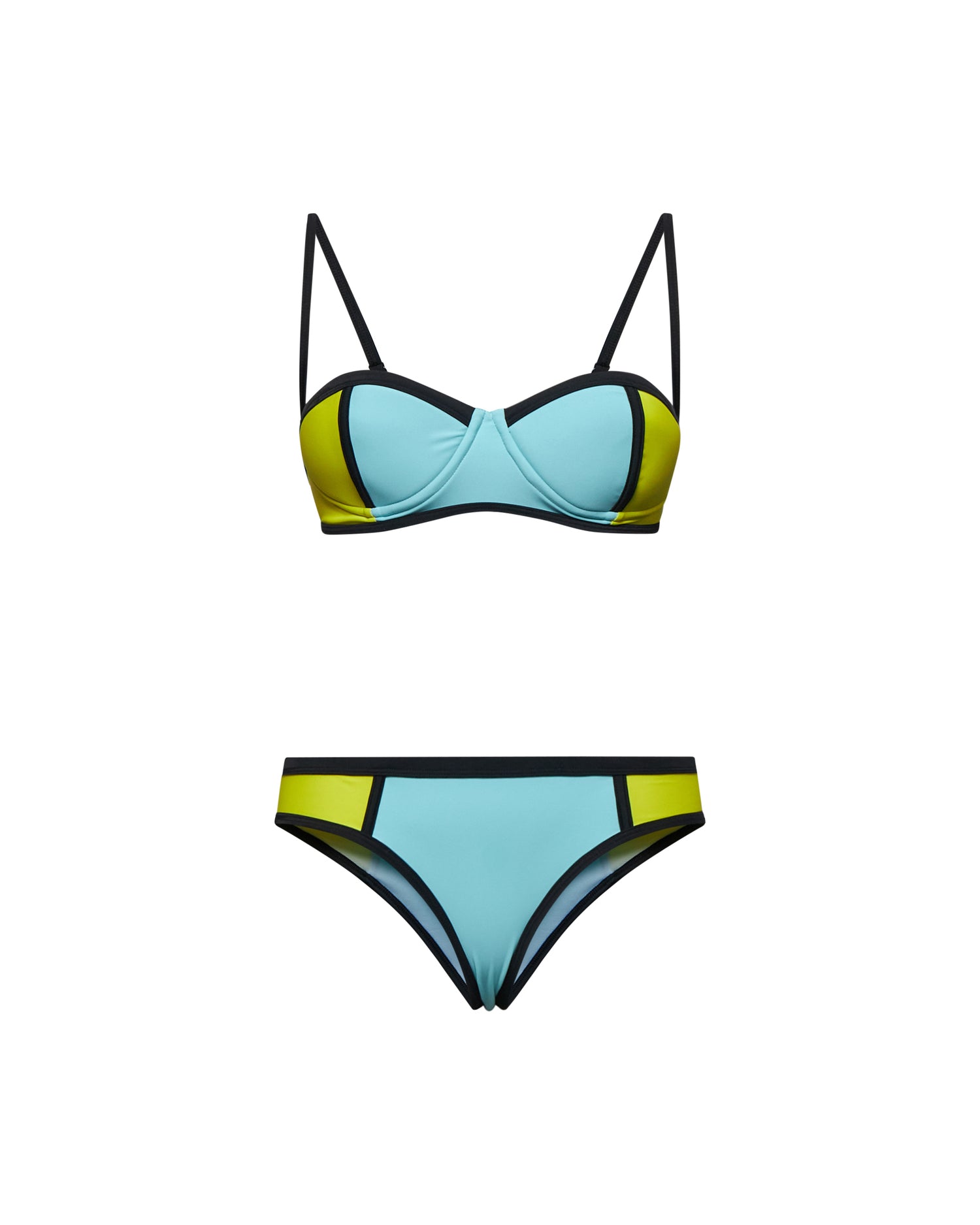 Women's Bikini with Structured Bra - Pompea x Silvian Heach - Silvian Heach