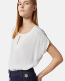 Blouse with teardrop opening - Silvian Heach