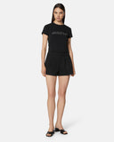 T-shirt con scritta Amore in strass - Silvian Heach
