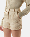 High-waisted shorts with cuffs - Silvian Heach