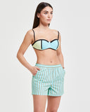 Striped Shorts -Pompea x Silvian Heach - Silvian Heach
