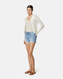 Knitted cardigan with collar - Silvian Heach