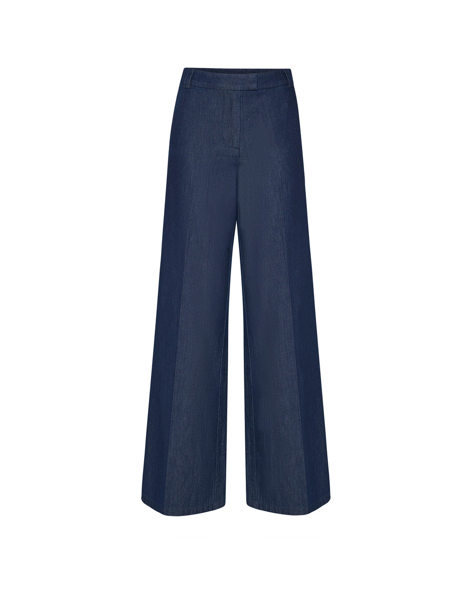 High-waisted trousers with an essential design - Silvian Heach