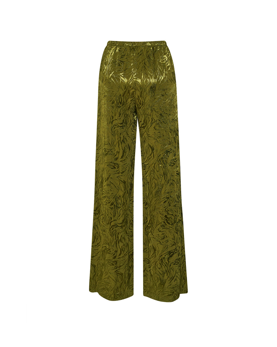 Pantaloni con motivo decorativo e linea fluida - Silvian Heach