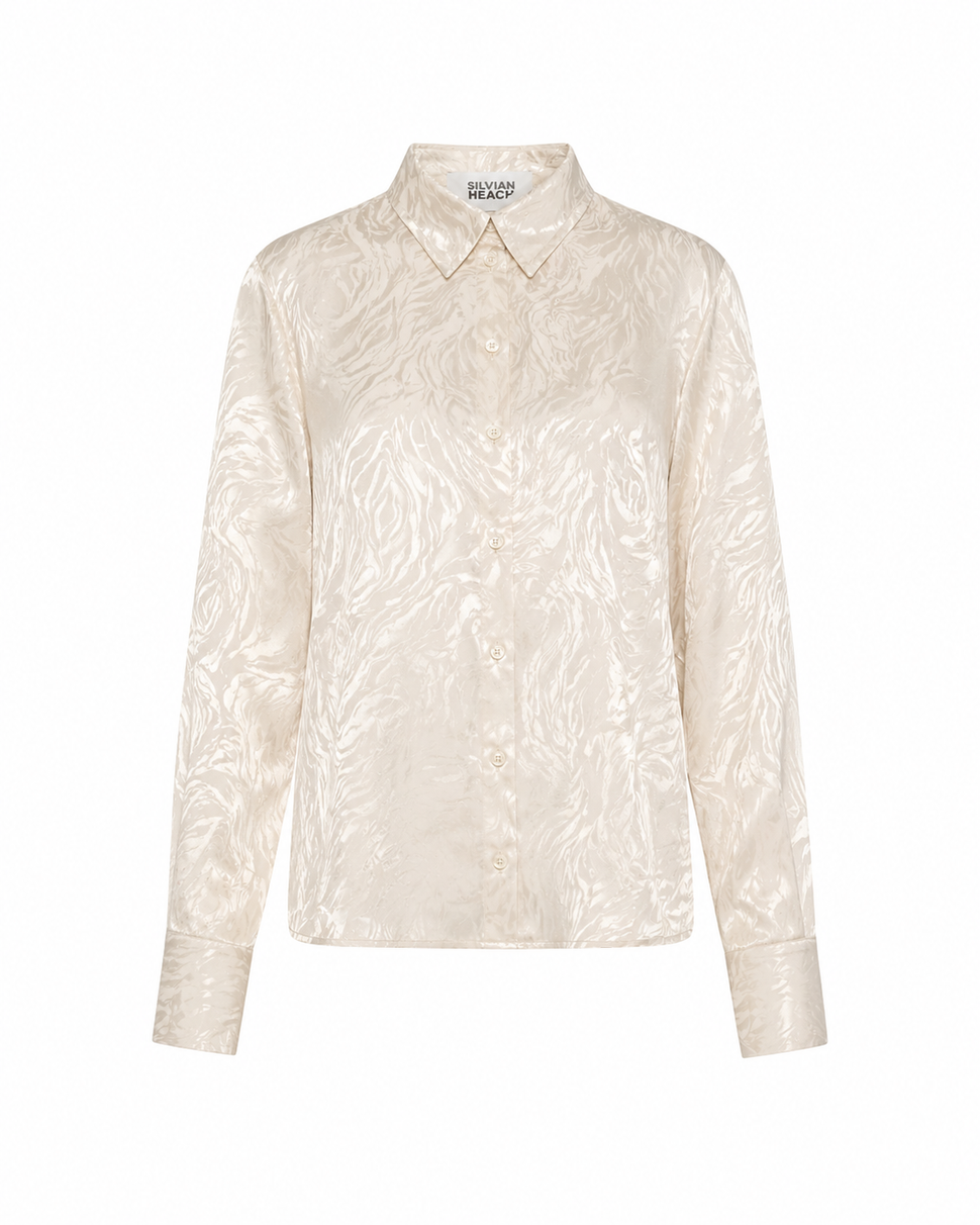 Camicia con motivo decorativo e collo strutturato CAMICIA Silvian Heach