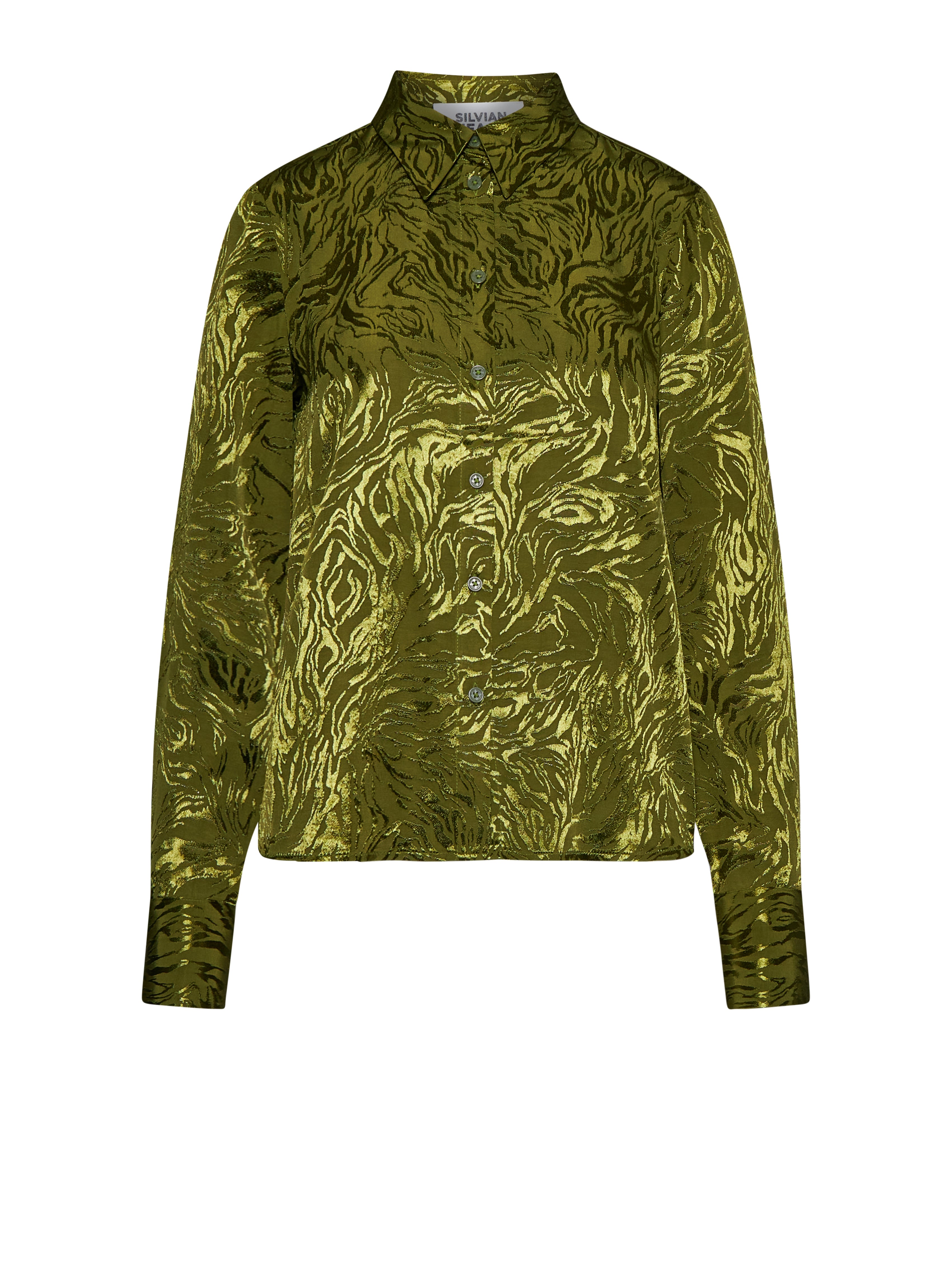 Camicia con motivo decorativo e collo strutturato - Silvian Heach