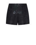 Shorts con finitura decorativa e design essenziale