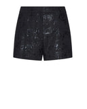 Shorts con finitura decorativa e design essenziale