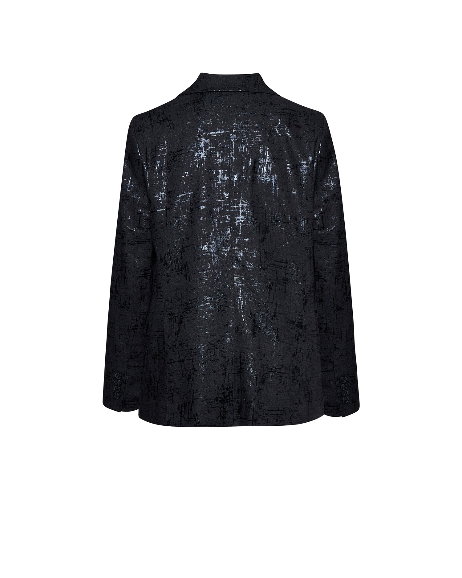 Blazer nero con paillettes effetto lucido - Silvian Heach