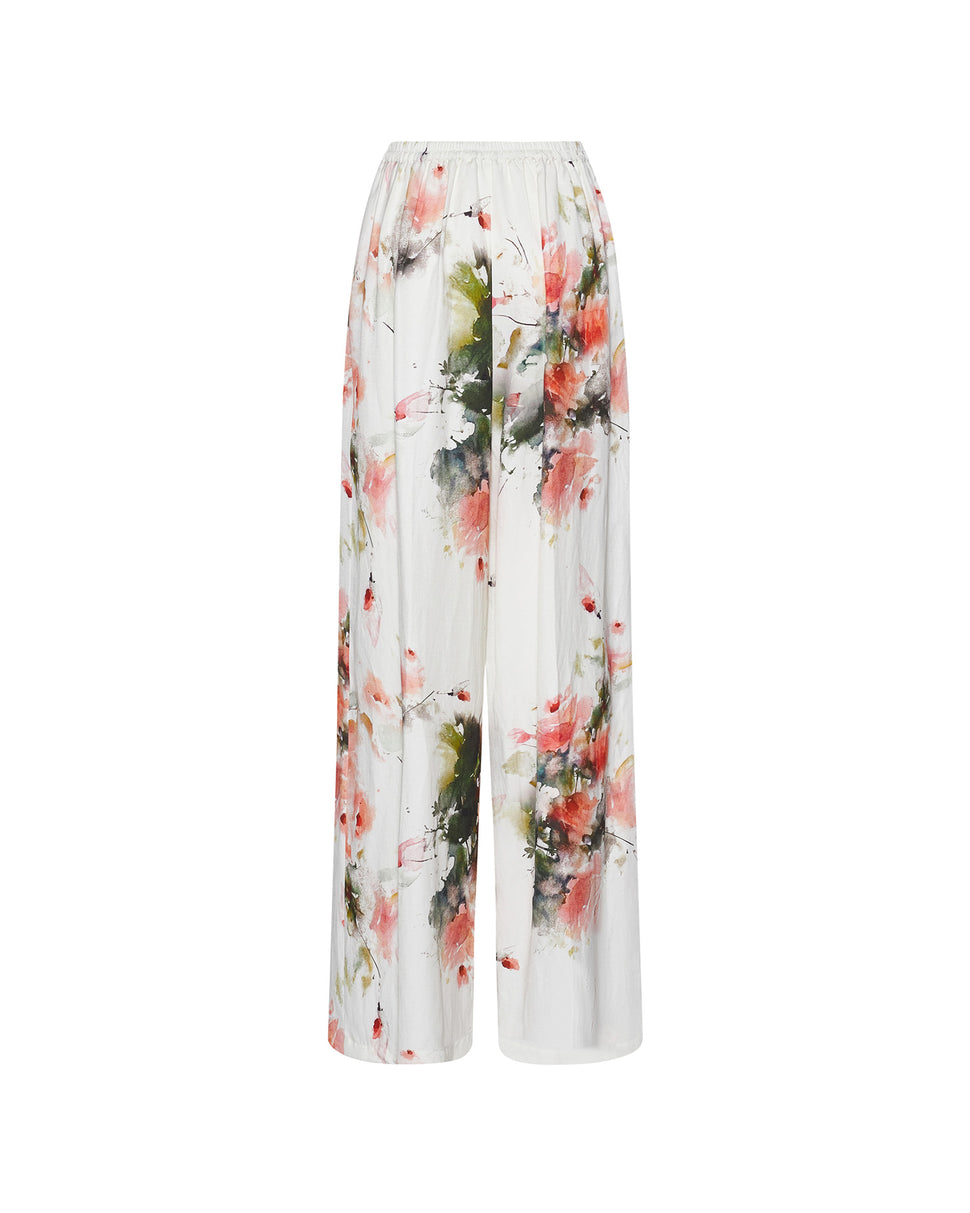 Pantaloni con stampa artistica e design fluido - Silvian Heach