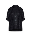 Camicia con superficie effetto luminoso - Silvian Heach
