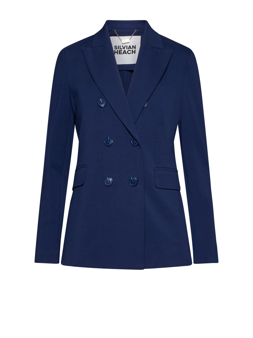 Giacca doppiopetto con revers classici e dettagli raffinati - Silvian Heach