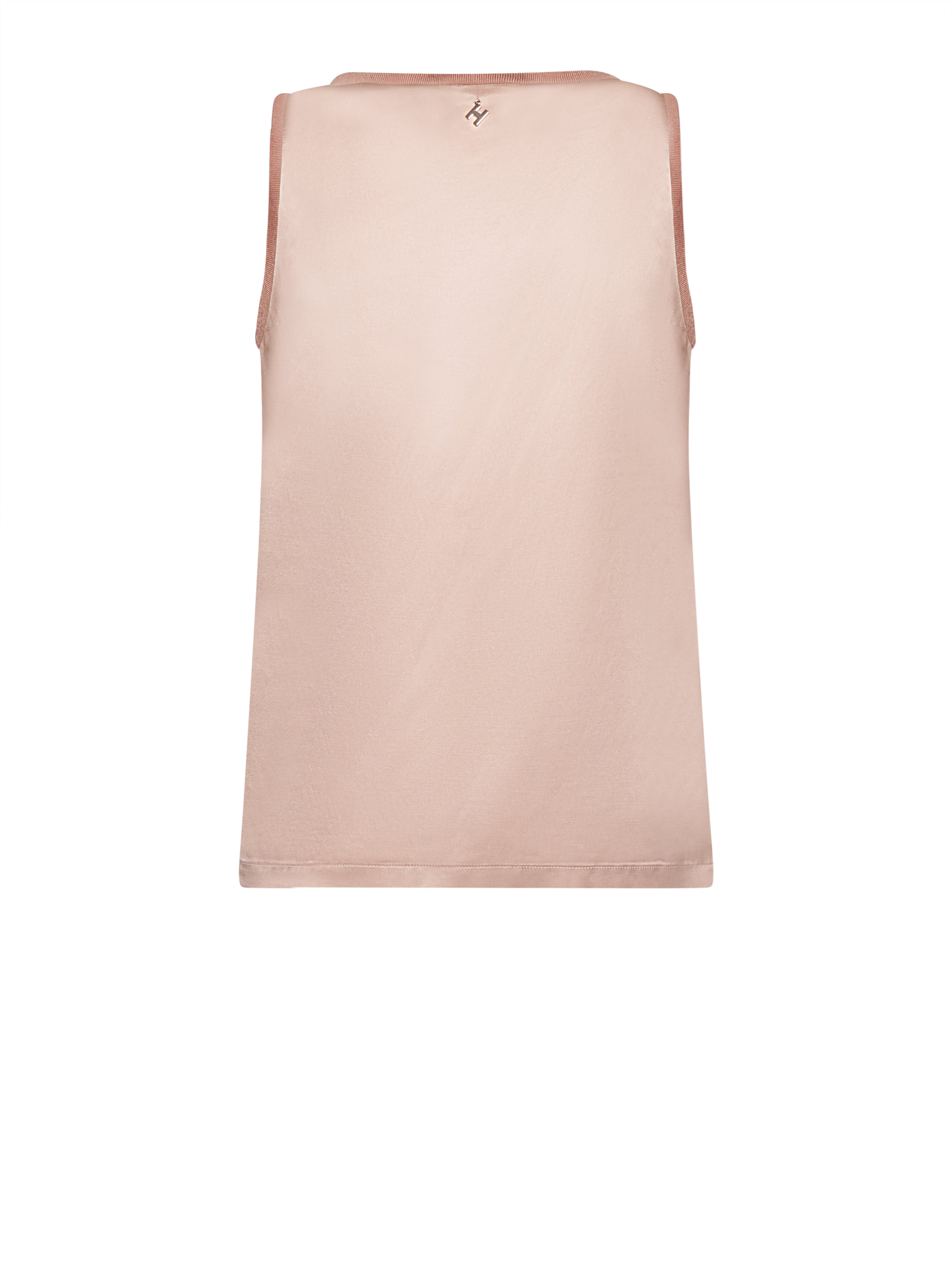 T-shirt smanicata con finiture a contrasto e design essenziale - Silvian Heach