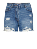 Shorts a cinque tasche con dettagli distressed - Silvian Heach