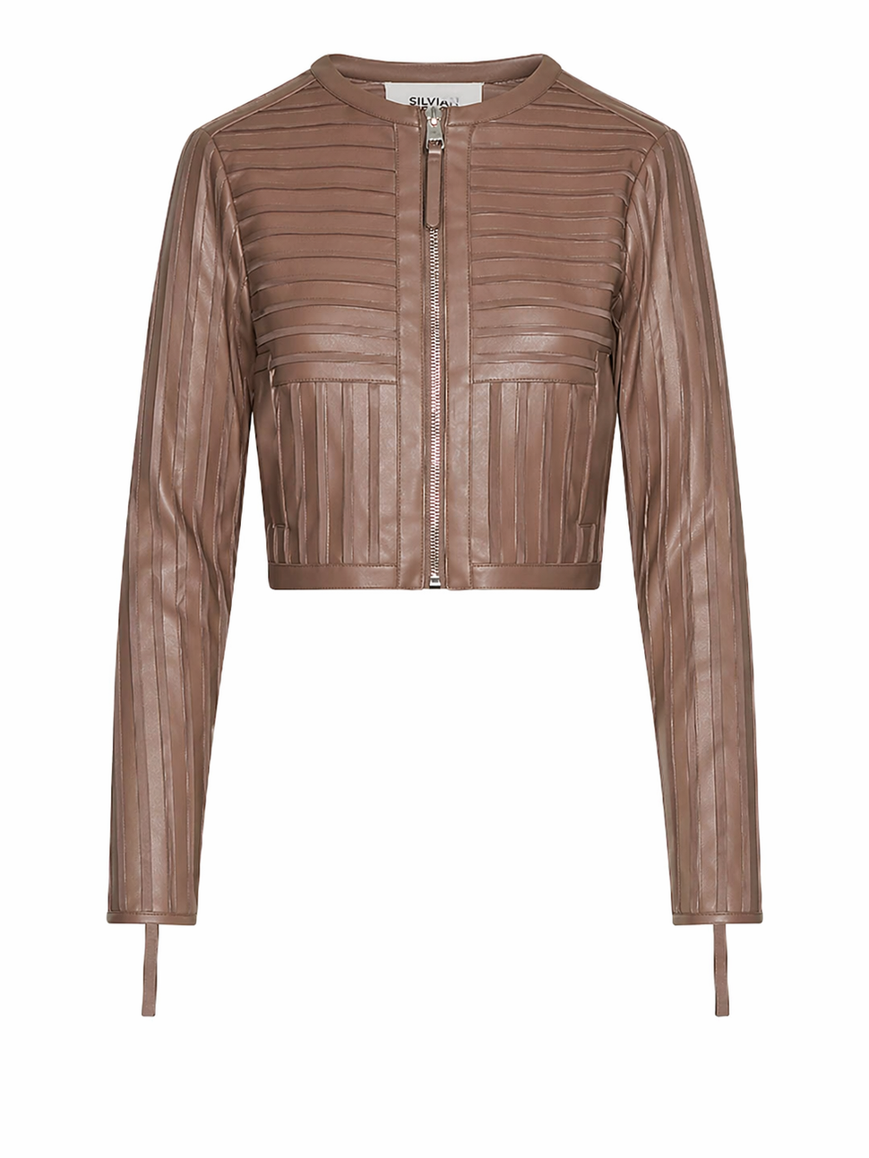 Giubbotto corto con zip e design strutturato GIUBBINO Silvian Heach