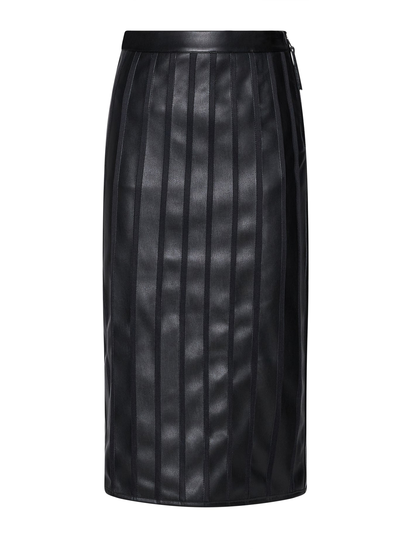 Midi skirt with vertical striped pattern - Silvian Heach