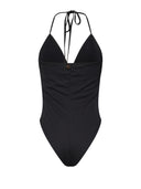 Bodysuit with deep neckline and halter neck - Silvian Heach