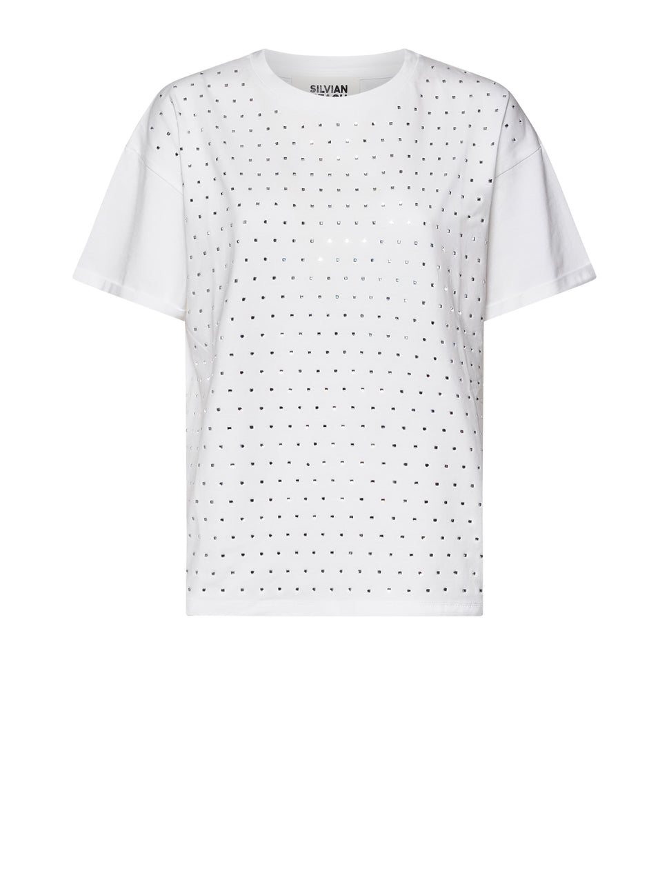 T-Shirt con micro decorazioni e design essenziale - Silvian Heach