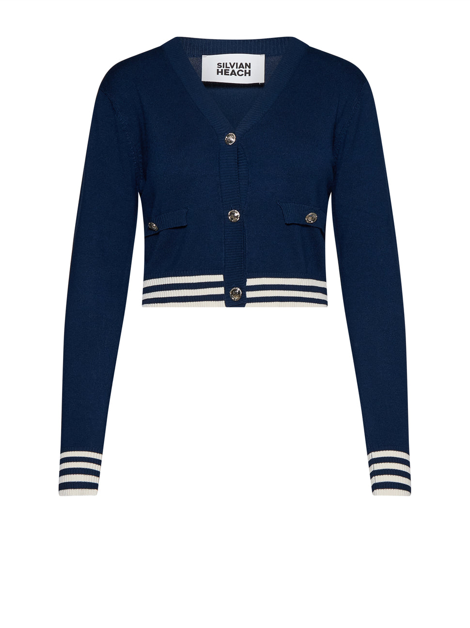Short cardigan with decorative details - Silvian Heach