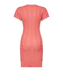 Dress with decorated surface and essential lines - Silvian Heach