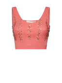 Cardigan corto con applicazioni decorative - Silvian Heach