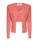 Cardigan corto con applicazioni decorative - Silvian Heach