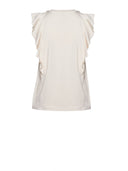 Top with jewel neckline and decorative details - Silvian Heach