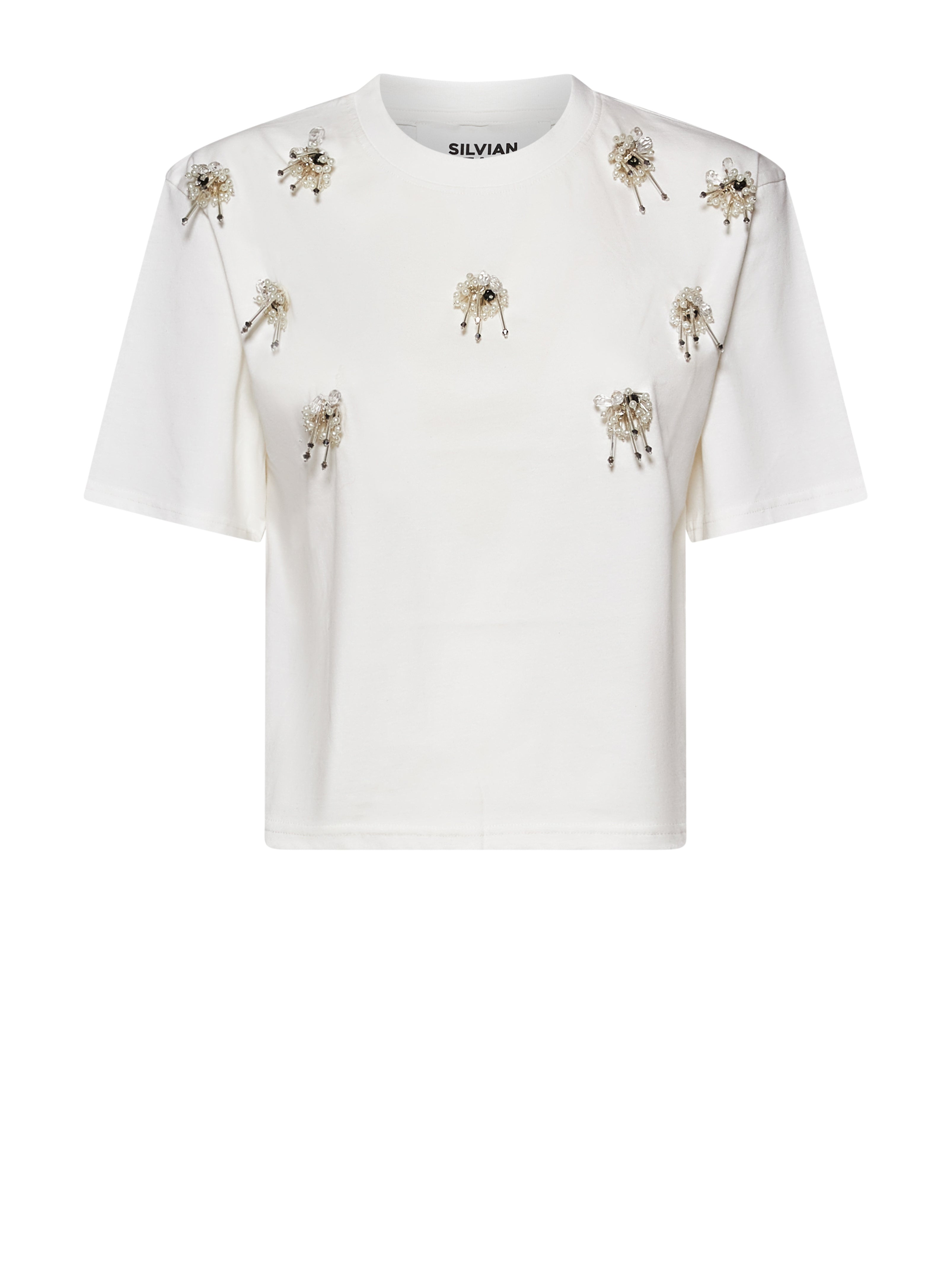 T-shirt with iconic decorative applications - Silvian Heach
