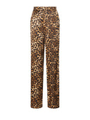 Pantaloni con stampa animalier e linea decisa - Silvian Heach