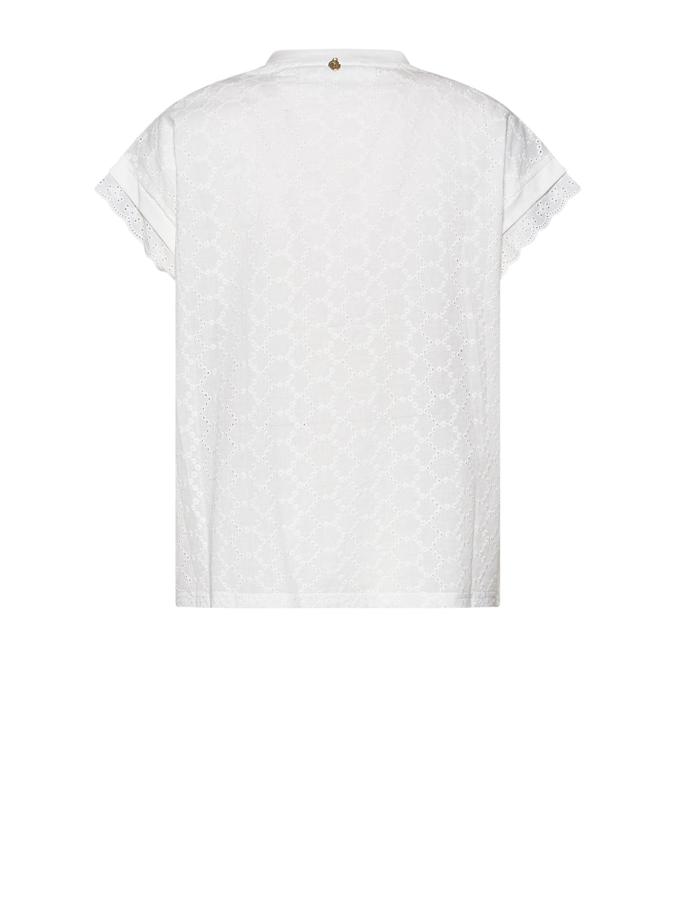 T-shirt with decorative insert and refined details - Silvian Heach