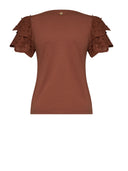 T-shirt con maniche decorative e design raffinato - Silvian Heach