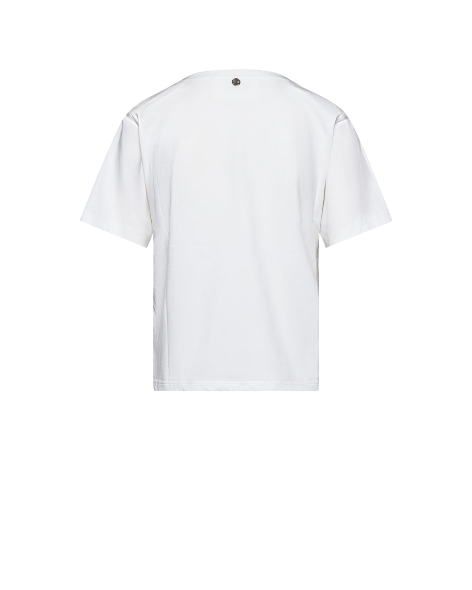 T-shirt with graphic decorative pattern - Silvian Heach