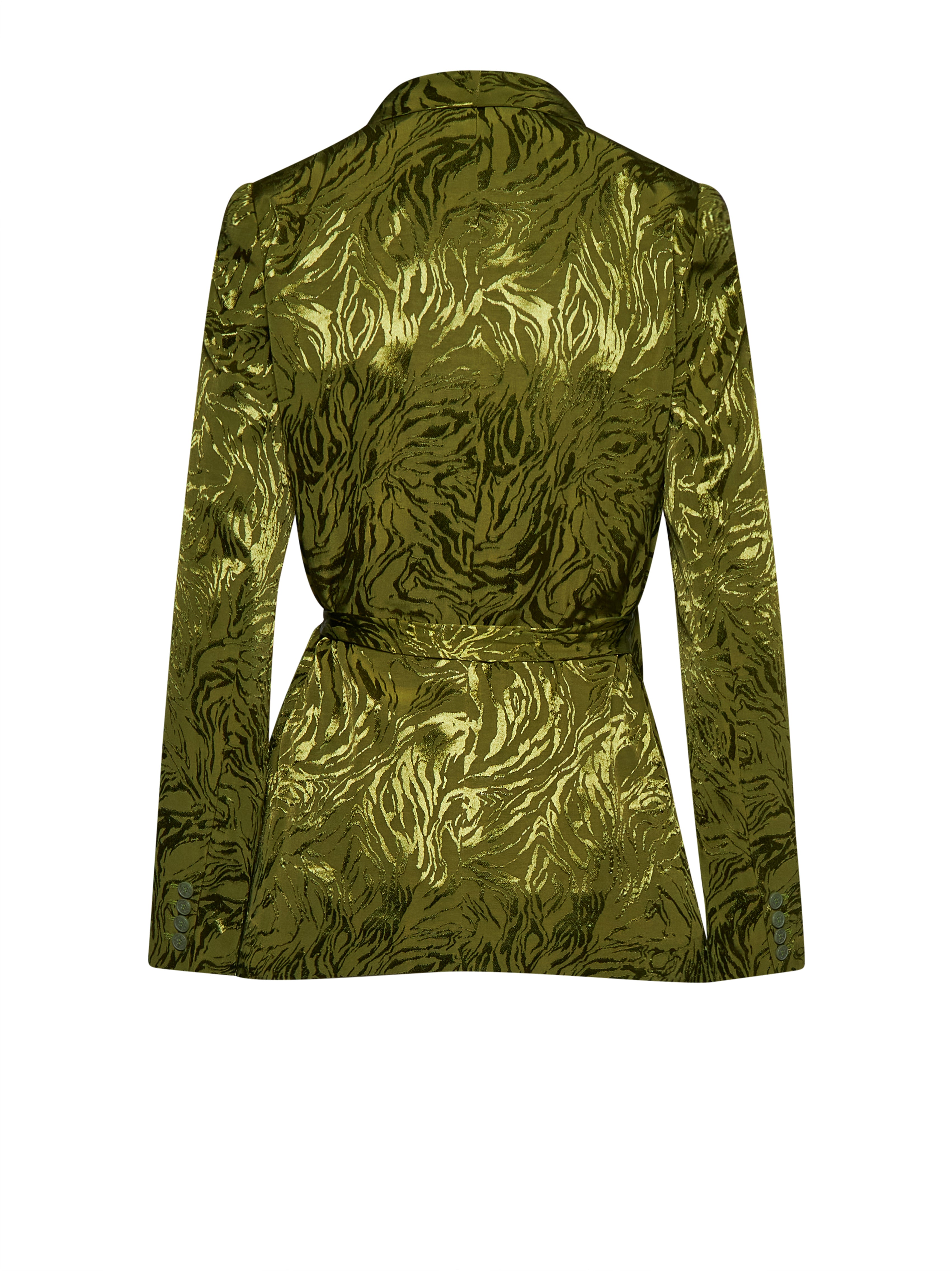 Blazer jacquard con cintura dal fascino audace - Silvian Heach