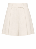 Shorts a vita alta con pieghe sartoriali SHORTS Silvian Heach