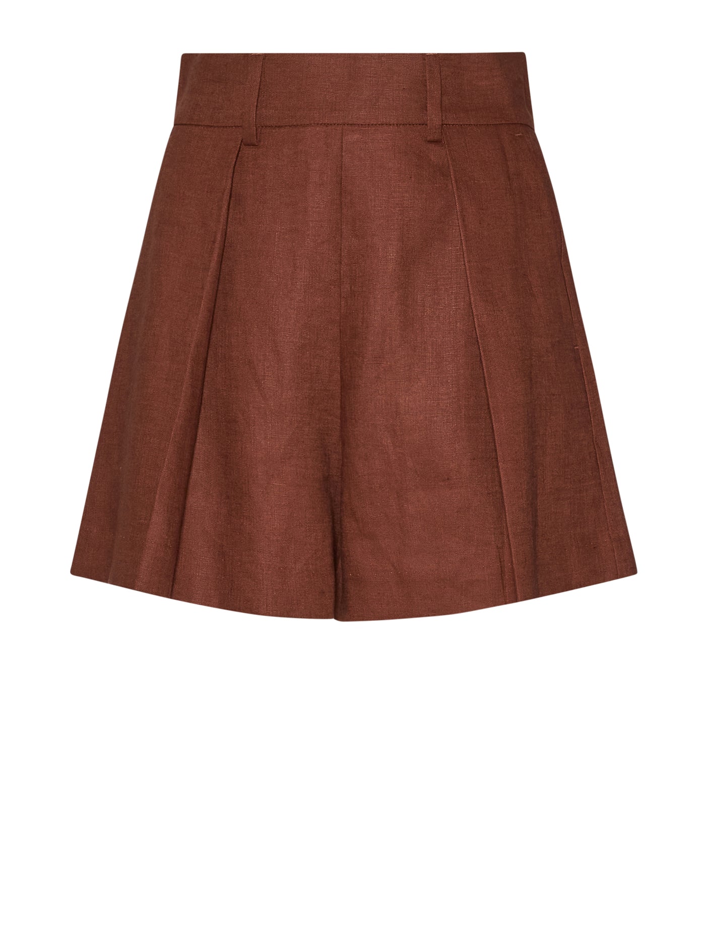 Shorts a vita alta con pieghe sartoriali - Silvian Heach