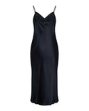 Long Dress with Thin Straps and Essential Design - Silvian Heach