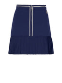 Short skirt with contrasting detail and flounce - Silvian Heach