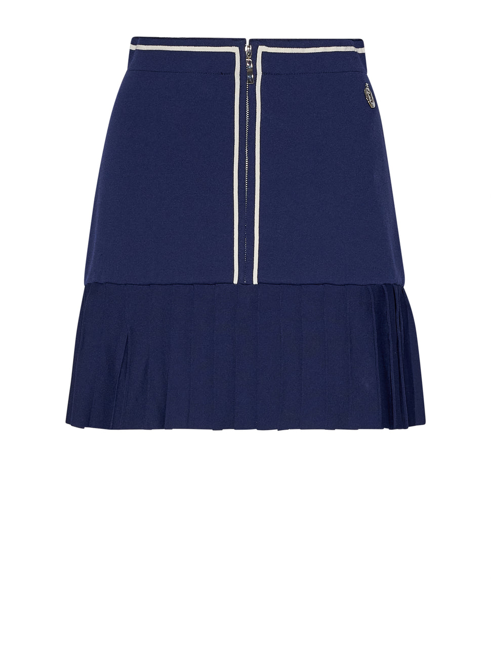 Short skirt with contrasting detail and flounce - Silvian Heach