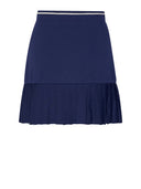 Short skirt with contrasting detail and flounce - Silvian Heach