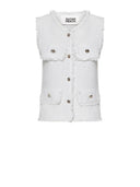Gilet senza maniche con dettagli decorativi - Silvian Heach