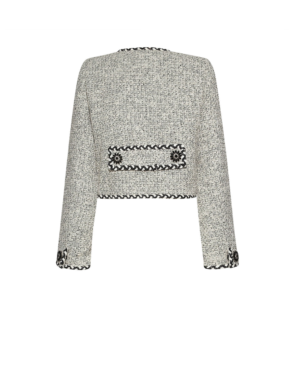 Jacket with Decorative Details and Refined Lines - Silvian Heach