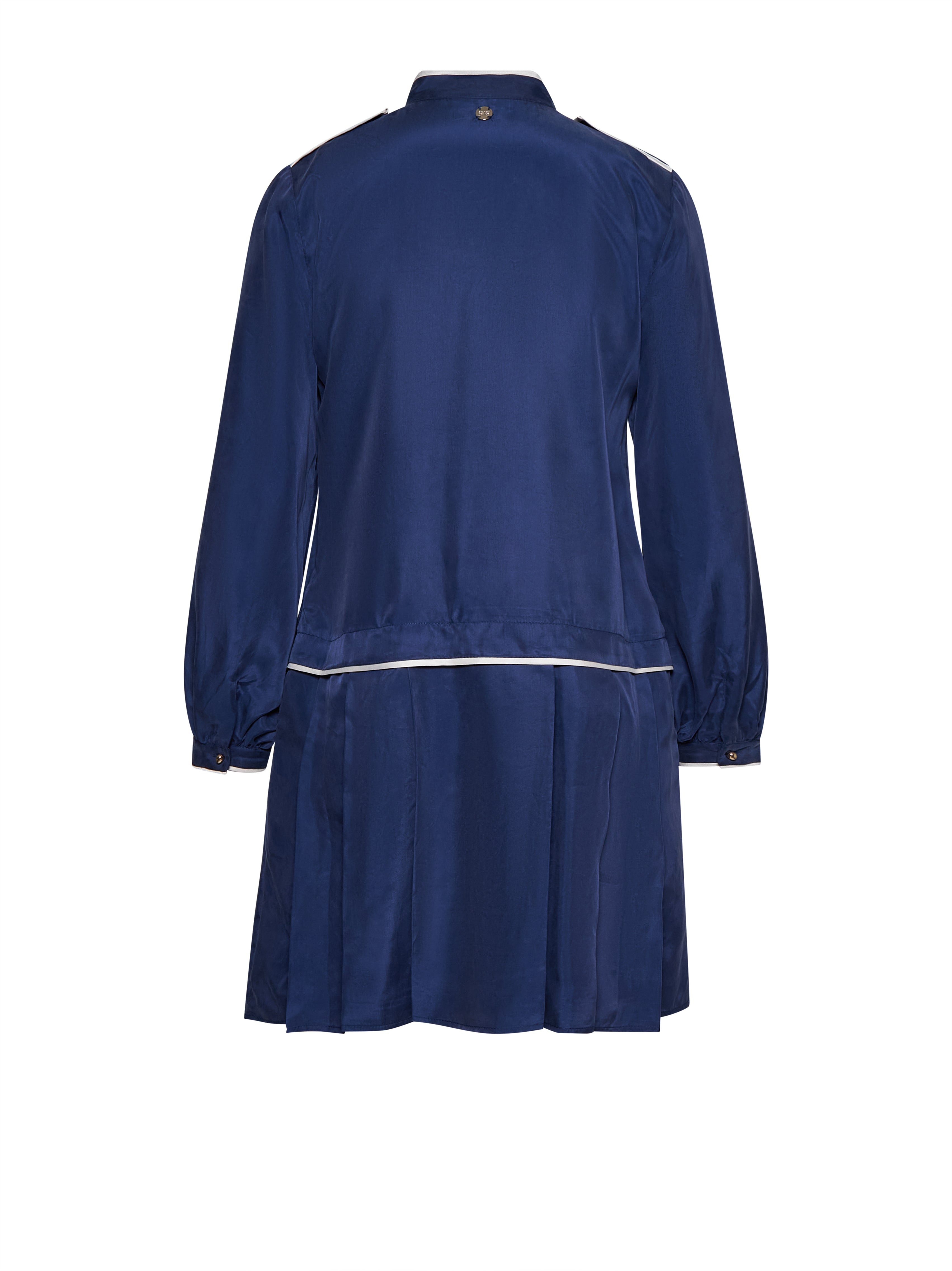 Abito con Fiocco al Collo e Dettagli a Contrasto - Silvian Heach